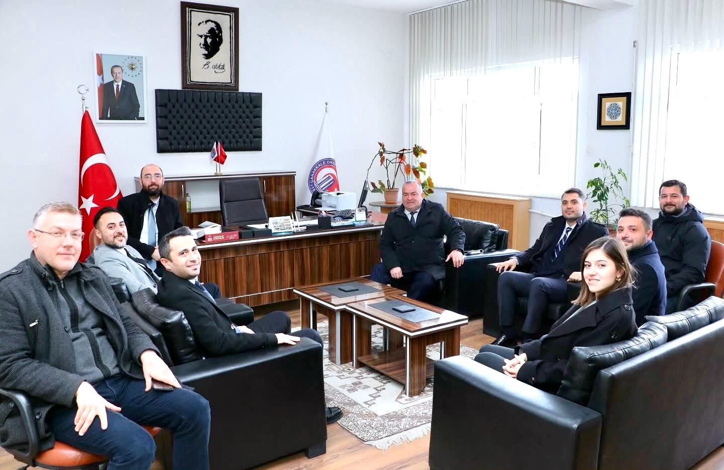 YENİCE MESLEK YÜKSEKOKULUNA ZİYARET