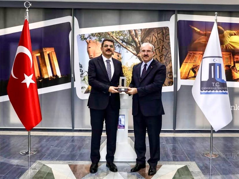 ADANA’YA ATANAN BAŞSAVCIDAN VALİYE VEDA ZİYARETİ