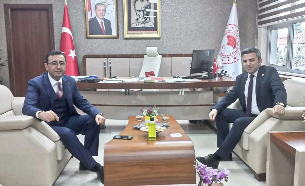 KAYMAKAMDAN İL TARIM VE ORMAN MÜDÜRÜNE ZİYARET