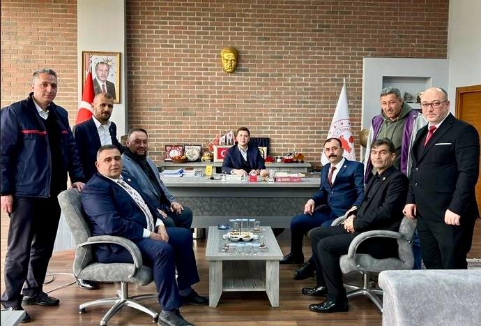 BBP HEYETİNDEN KAYMAKAM KIZILGÜNEŞ’E ZİYARET