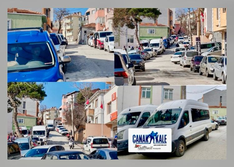 ÇAN’DA TRAFİK VE PARK, BÜYÜK SORUN OLUŞTURUYOR