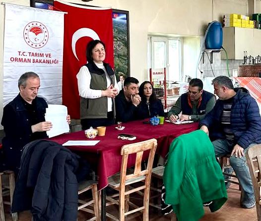 ÇAN’IN YENİÇERİ, HACILAR VE HACIKASIM KÖYLERİNDE ÇİFTÇİLERE BİLGİLENDİRME