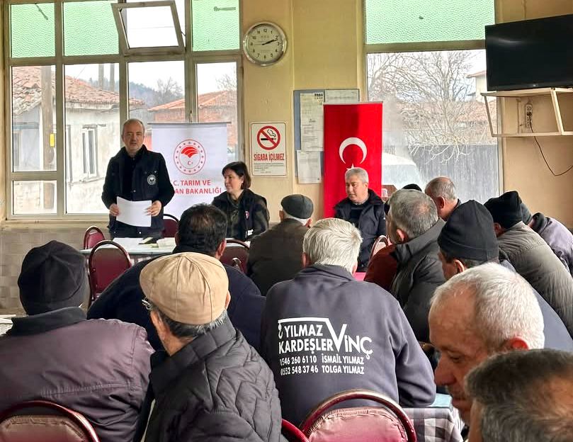 ÇAN İLÇE TARIM BU HAFTA BÜYÜKTEPE, DURALİ VE KOYUNYERİ’NDE