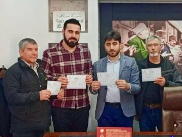 BİR SU KUYUSU BAĞIŞI DA DAVUTKÖY HALKINDAN