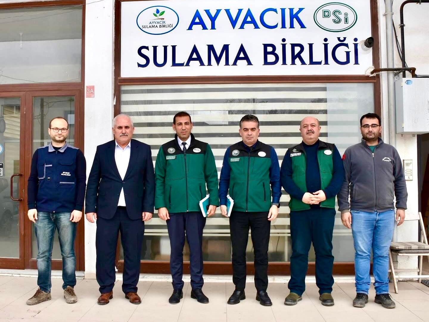 AYVACIK SULAMA BİRLİĞİNDE ÇALIŞMA DEĞERLENDİRMESİ