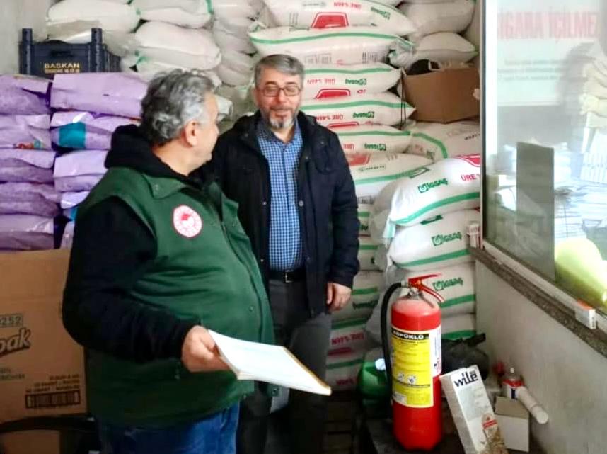 İL GENELİNDE BİN 166 ADET GÜBRE DENETİMİ