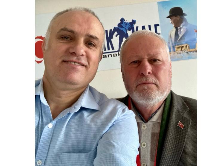 EMEKLİ USTABAŞI, ESKİ SİYASETÇİ VE SENDİKACI HÜSEYİN KARAKAYA’DAN ZİYARET