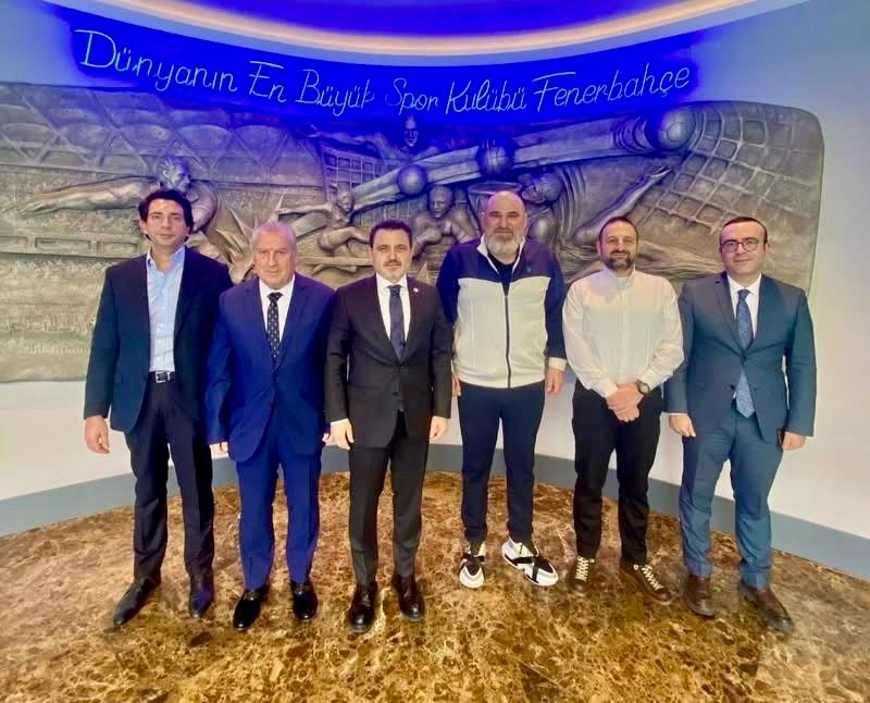 TARİHİ ALAN BAŞKANINDAN FENERBAHÇE SPOR KULÜBÜ İLE FENERBAHÇE TV’YE ZİYARET