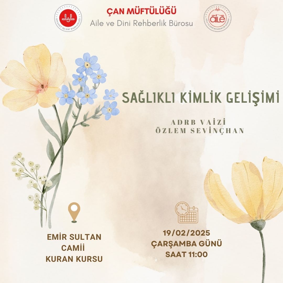 EMİR SULTAN KURSUNDA KADINLARA SAĞLIKLI KİMLİK GELİŞİMİ SEMİNERİ
