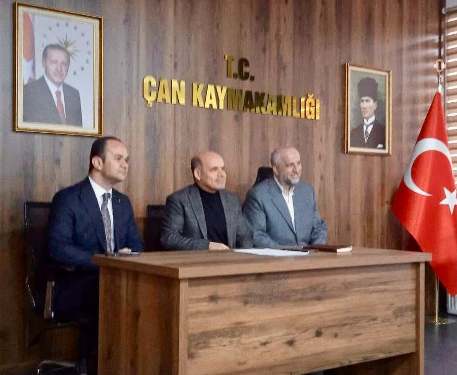 ÇAN’DA MÜFTÜLÜKTEN RAMAZAN ÖNCESİ TOPLANTI