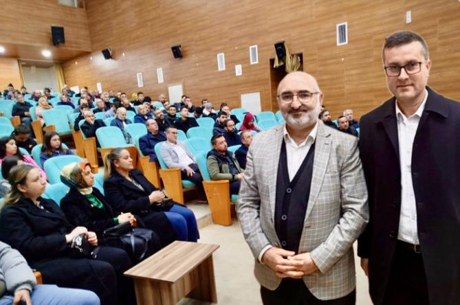 İLAHİYAT FAKÜLTESİ ESKİ DEKANINDAN ÇAN’DA “NAMAZ” KONULU KONFERANS