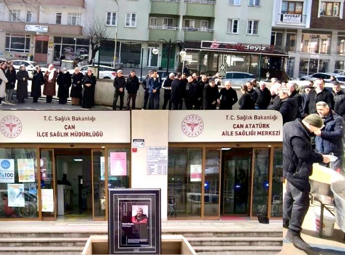 ARKADAŞLARI VE İLÇE SAĞLIK MÜDÜRLÜĞÜ NUSRET BOZACI’YI UNUTMADI