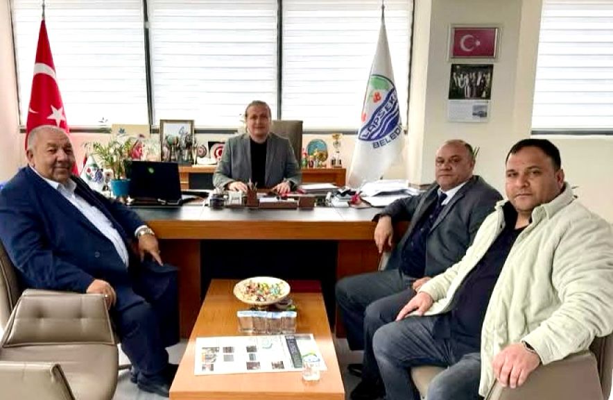 ÇANAKKALE ROMAN DERNEKLERİ FEDERASYONUNDAN LAPSEKİ BELEDİYESİNE ZİYARET