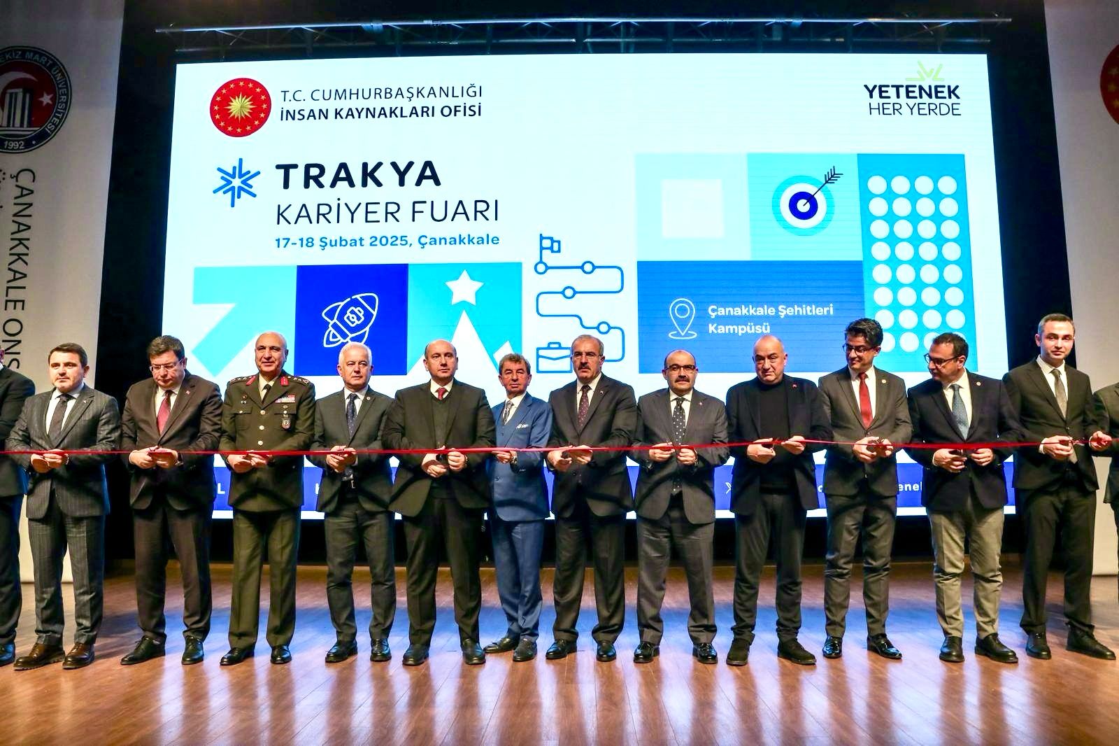 TRAKYA KARİYER FUARI, ÇANAKKALE’YE RENK KATTI