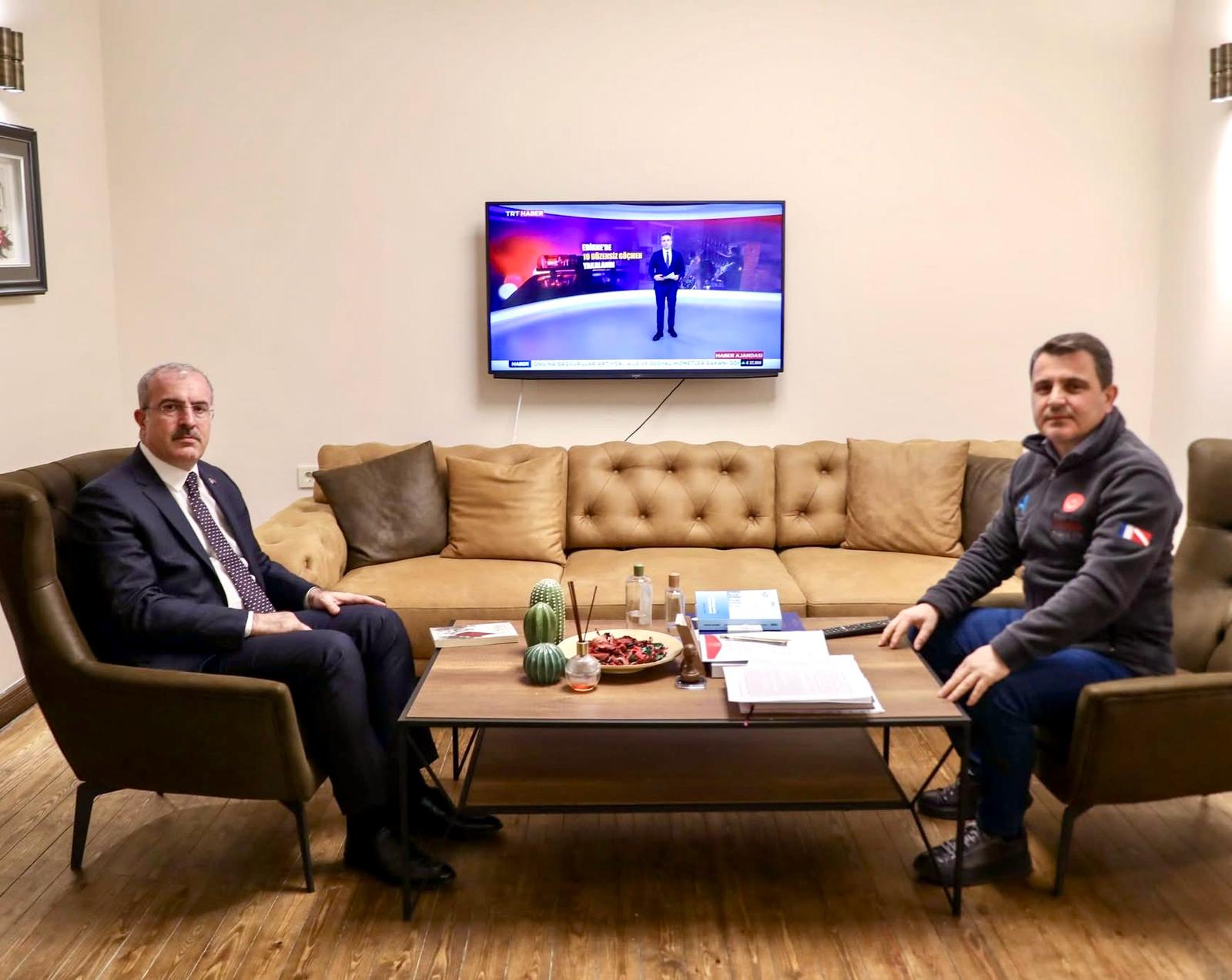 VALİDEN TARİHİ ALAN BAŞKANLIĞINA ZİYARET