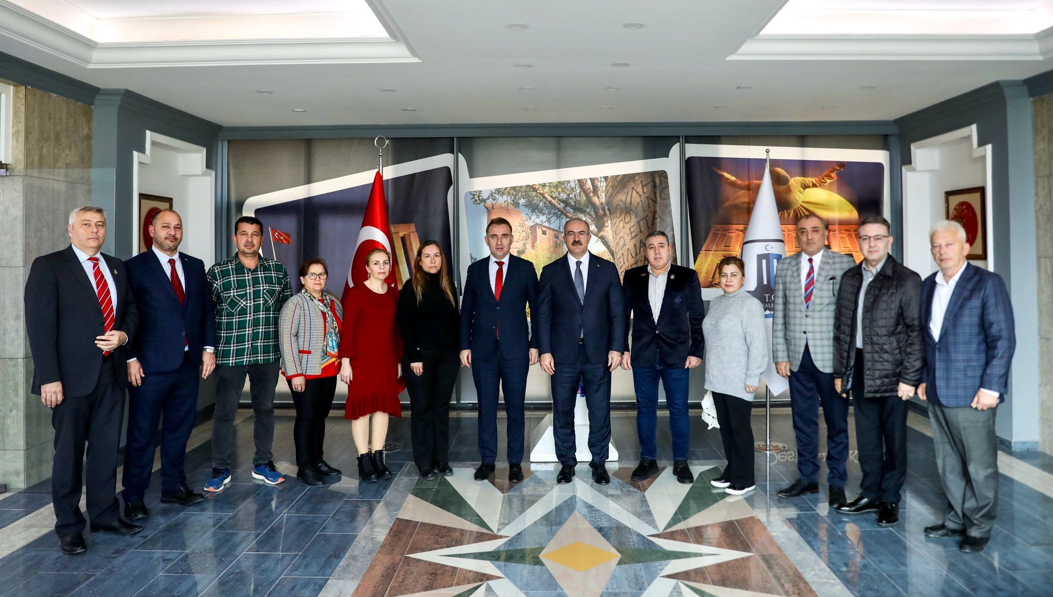 ŞEHİT VE GAZİ AİLELERİ DERNEĞİNDEN VALİYE ZİYARET