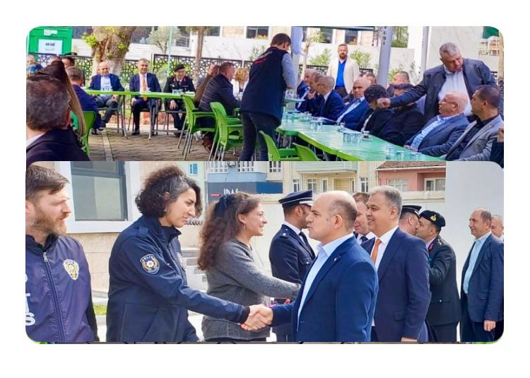 ÇAN’DA RESMİ BAYRAMLAŞMA BU YIL DA MENDERES PARKINDA YAPILDI