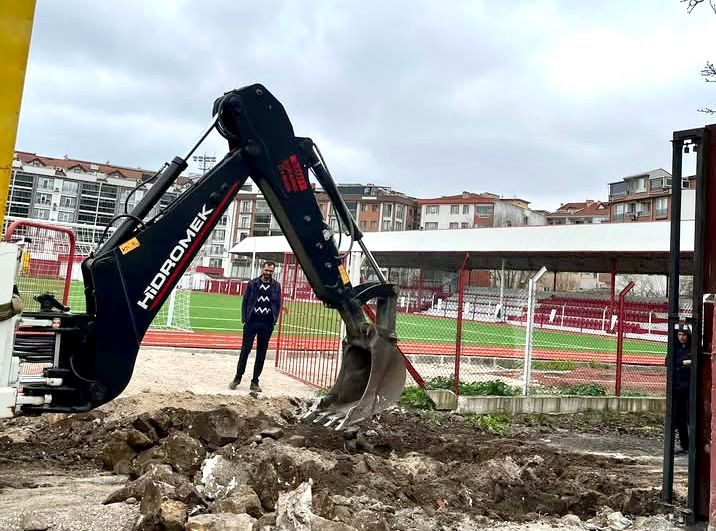 ÇAN İBRAHİM BODUR STADYUMU YÜRÜME ALANLARINA KİLİT PARKE TAŞI