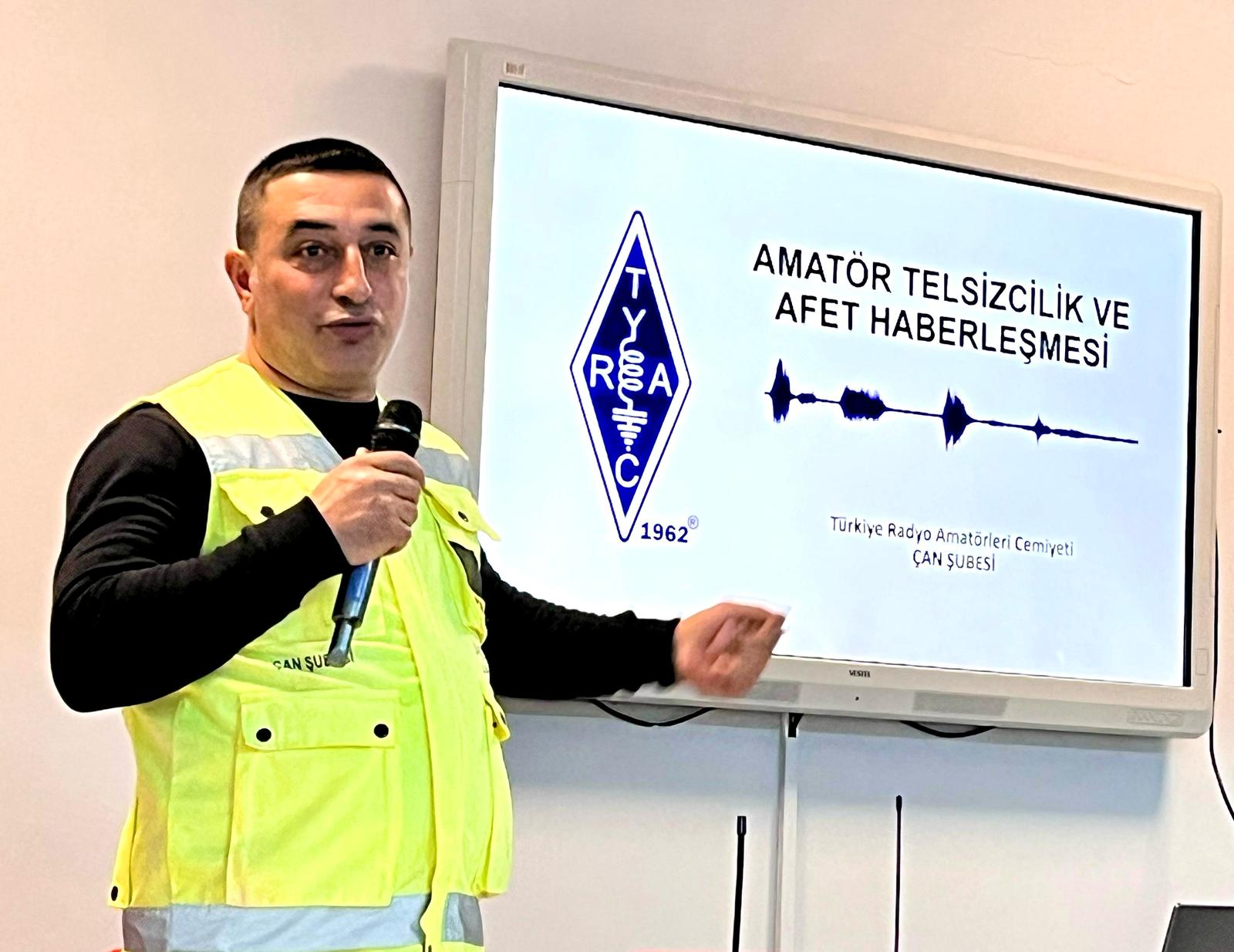 HACI FATMA BODUR MTAL’DE AMATÖR TELSİZCİLİK VE AFET HABERLEŞMESİ EĞİTİMİ