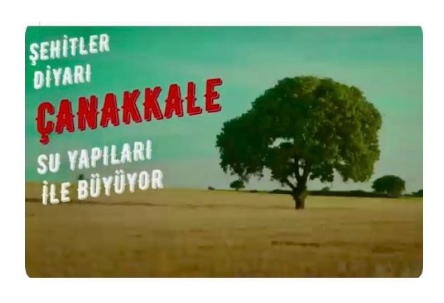 DSİ: “ÇANAKKALE, SU YAPILARIYLA İHYA EDİLDİ”