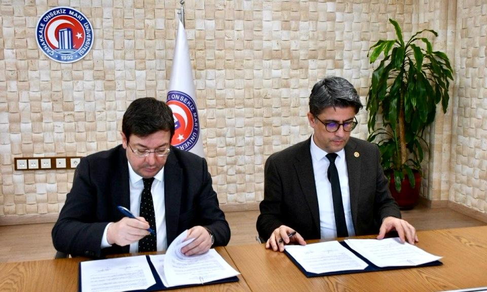 ÇOMÜ İLE ÇANAKKALE BELEDİYESİ ARASINDA İŞ BİRLİĞİ PROTOKOLÜ