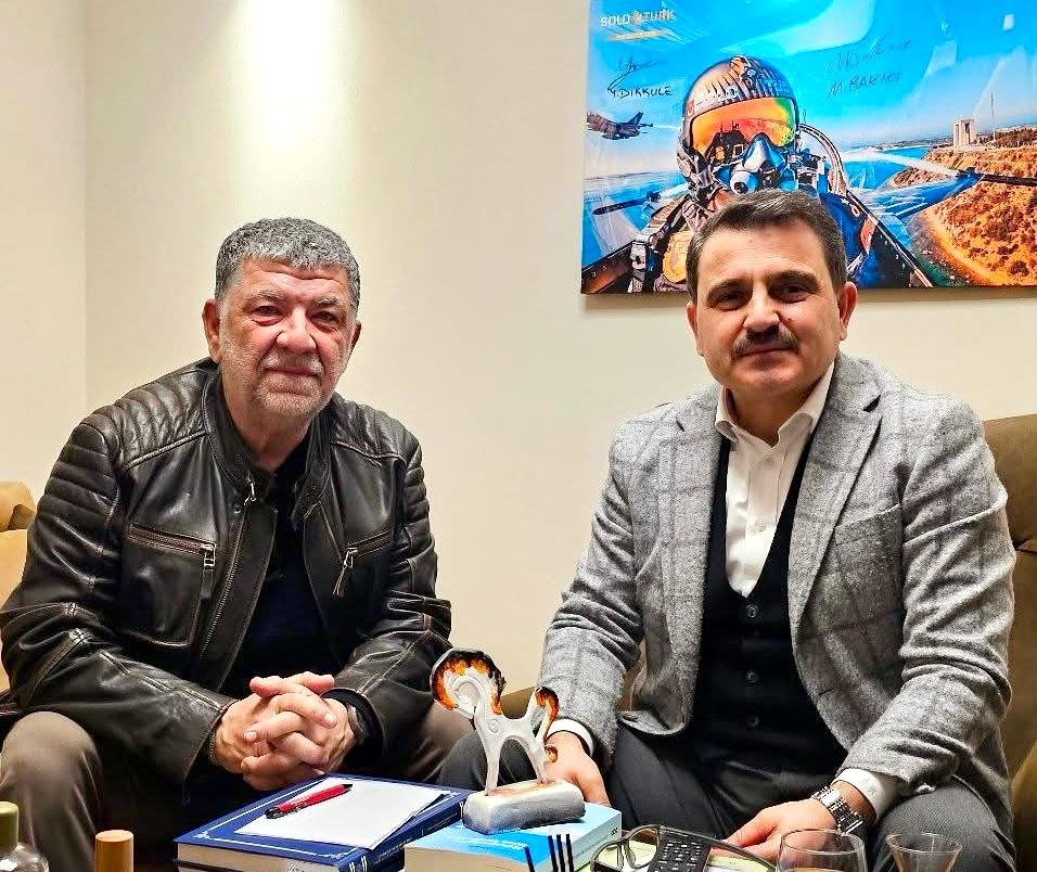 İL GENEL MECLİS BAŞKANINDAN TARİHİ ALAN BAŞKANINA ZİYARET