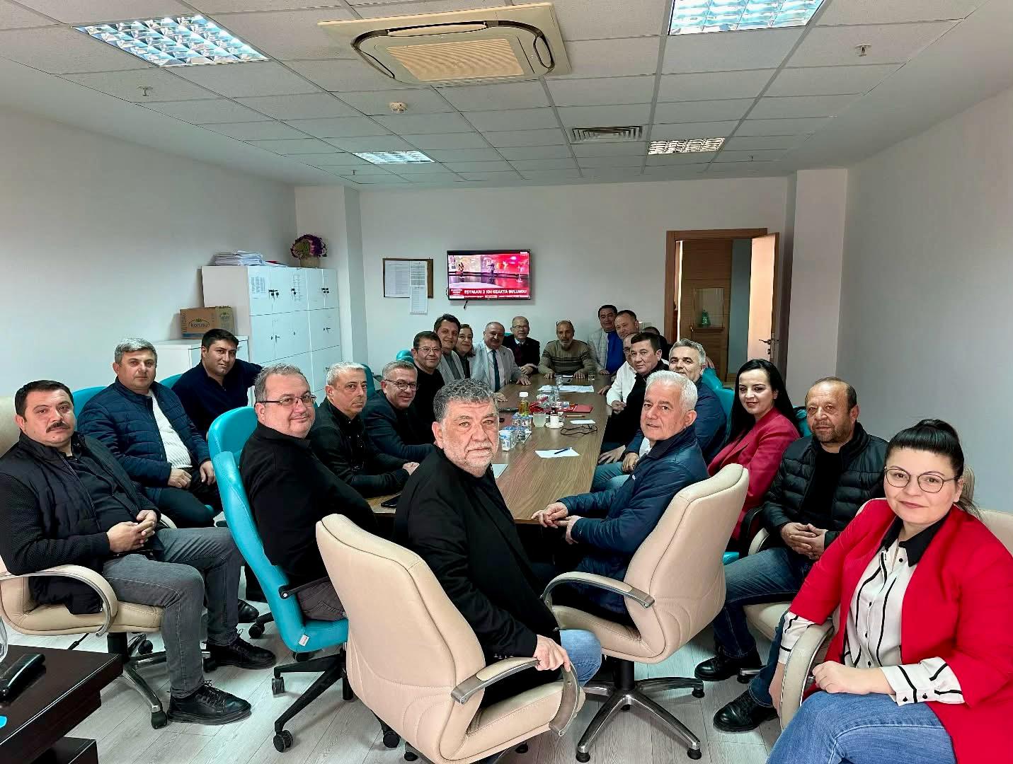 GÜNEŞHAN’DAN İL GENEL MECLİSİ CHP GRUBUNA ZİYARET