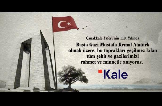 KALE’DEN VİDEOLU 18 MART KUTLAMASI