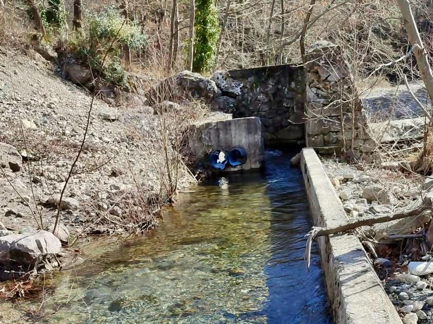 OLUKPINAR GÖLETİNDE KANAL TEMİZLİĞİ