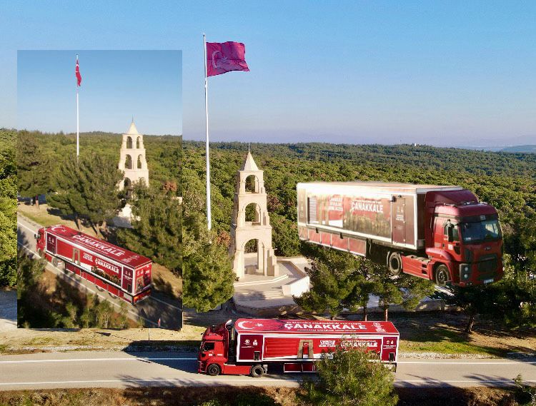 ÇANAKKALE SAVAŞLARI MOBİL MÜZESİ BALKANLAR TURUNA ÇIKTI