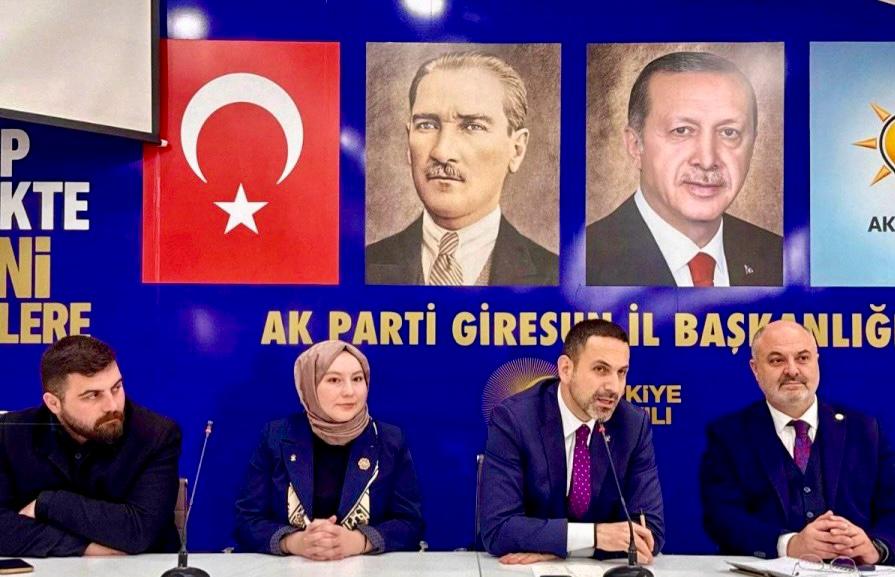 MAKAS, GİRESUN’DA AK PARTİ TEŞKİLATIYLA BULUŞTU