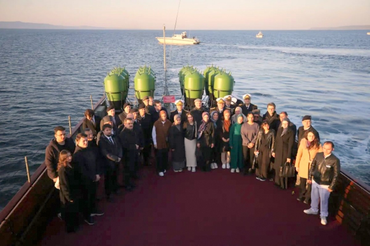 NUSRET MAYIN GEMİSİ 110 YIL SONRA TARİHİ ROTASINDA