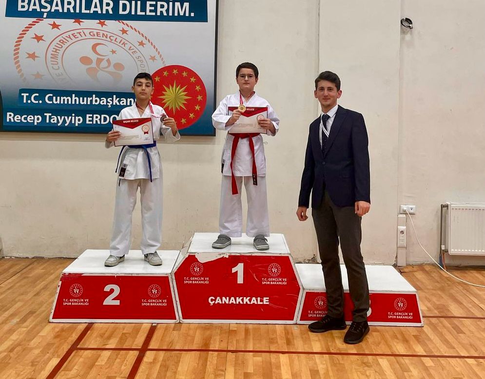 ÇANLI RAMAZAN EYMEN AVCI, KARATEDE YİNE BİRİNCİ OLDU