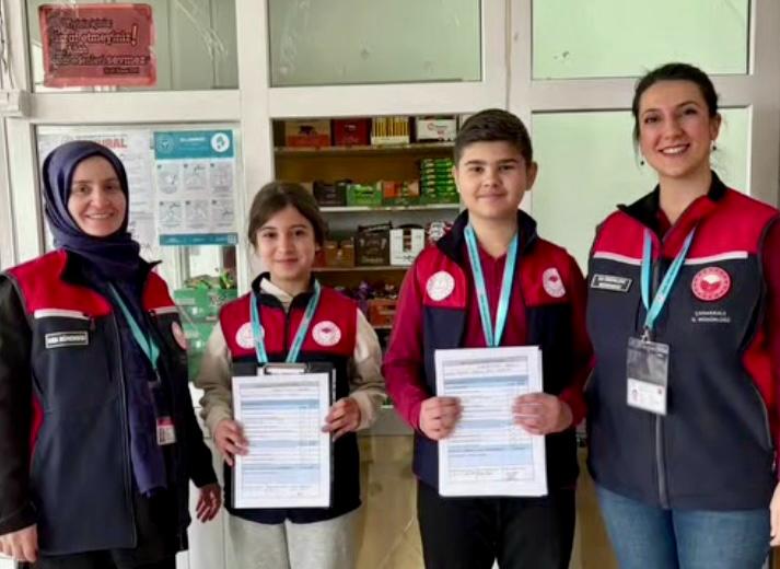 “GENÇ GIDA DENETÇİSİ PROJESİ” YENİCE’DE BAŞLADI