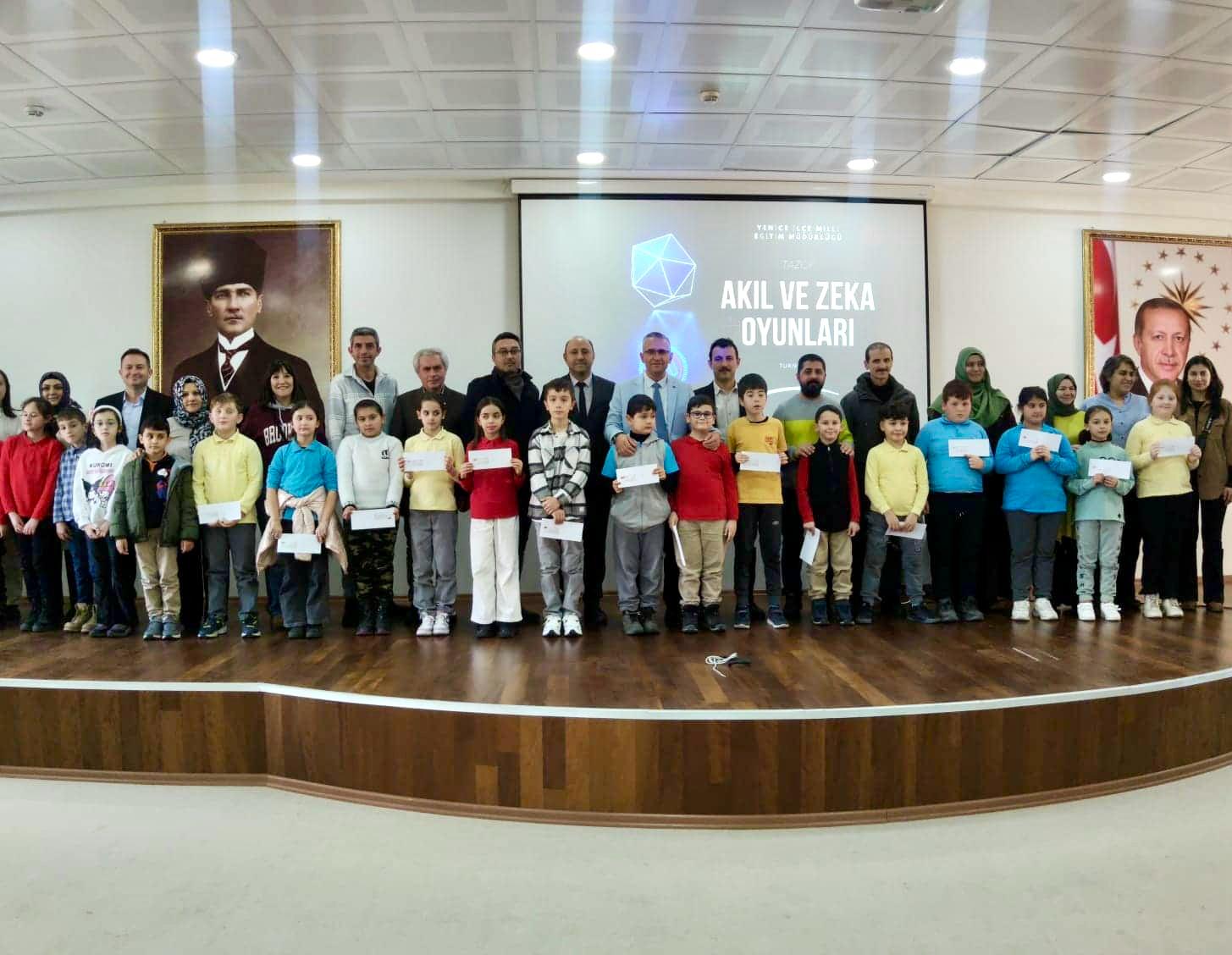 YENİCE’DE HEYECANLI AKIL VE ZEKA OYUNLARI