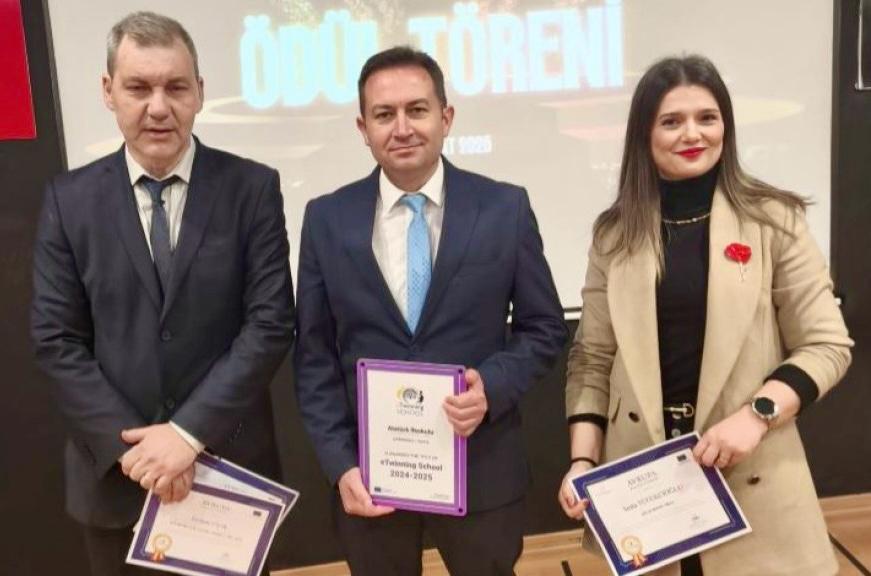 YEŞİLYURT İLKOKULUNA AVRUPA ETİKETİ