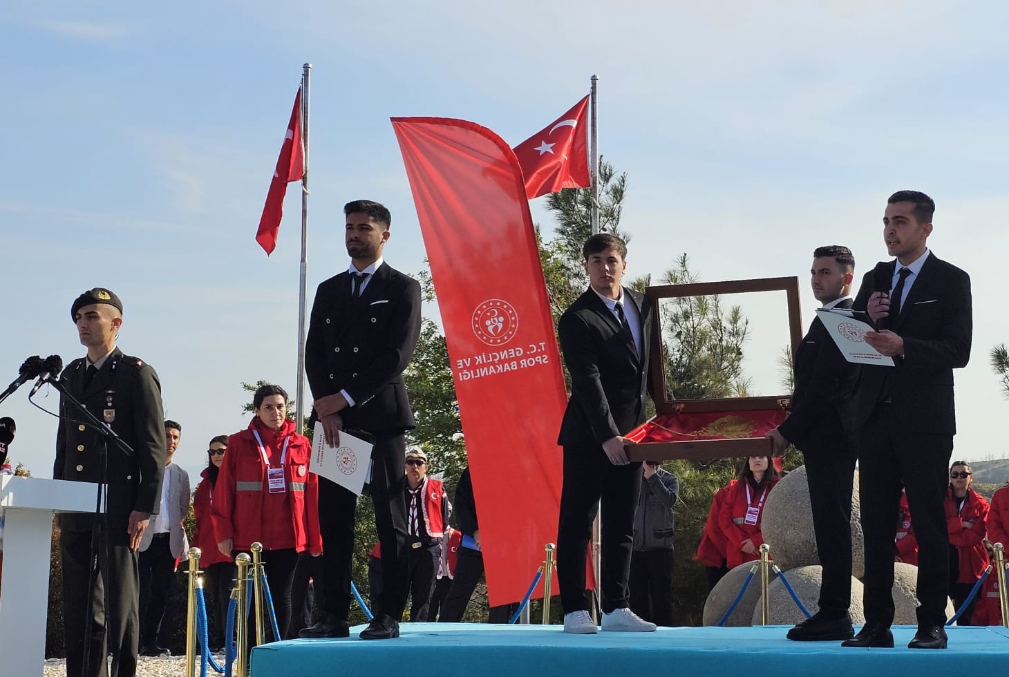 57. ALAY SANCAĞI İÇİN TEMSİLİ DEVİR TESLİM