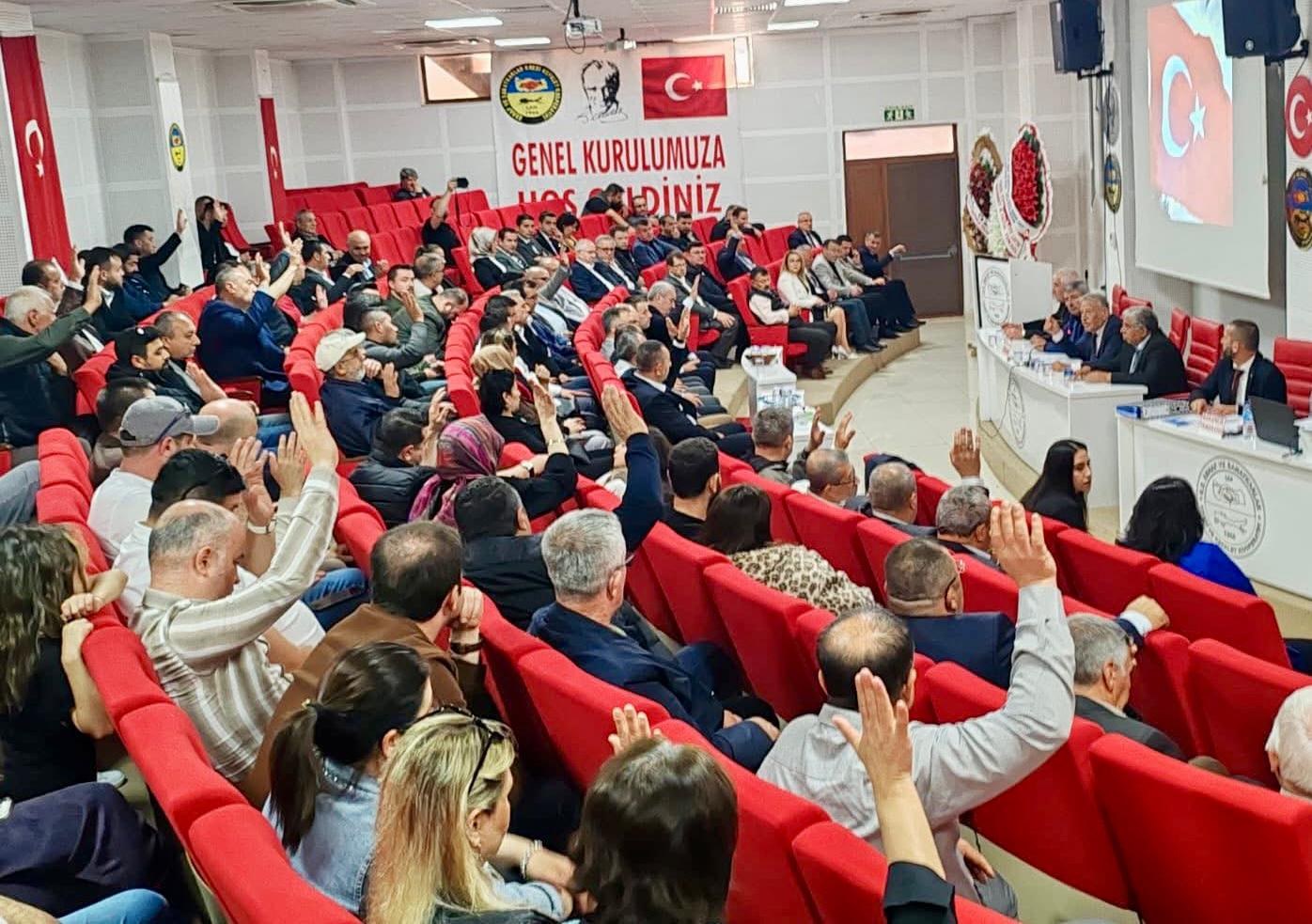 ÇAN ESNAF VE SANATKARLAR KREDİ VE KEFALET KOOPERATİFİNDE SEÇİMSİZ MALİ GENEL KURUL
