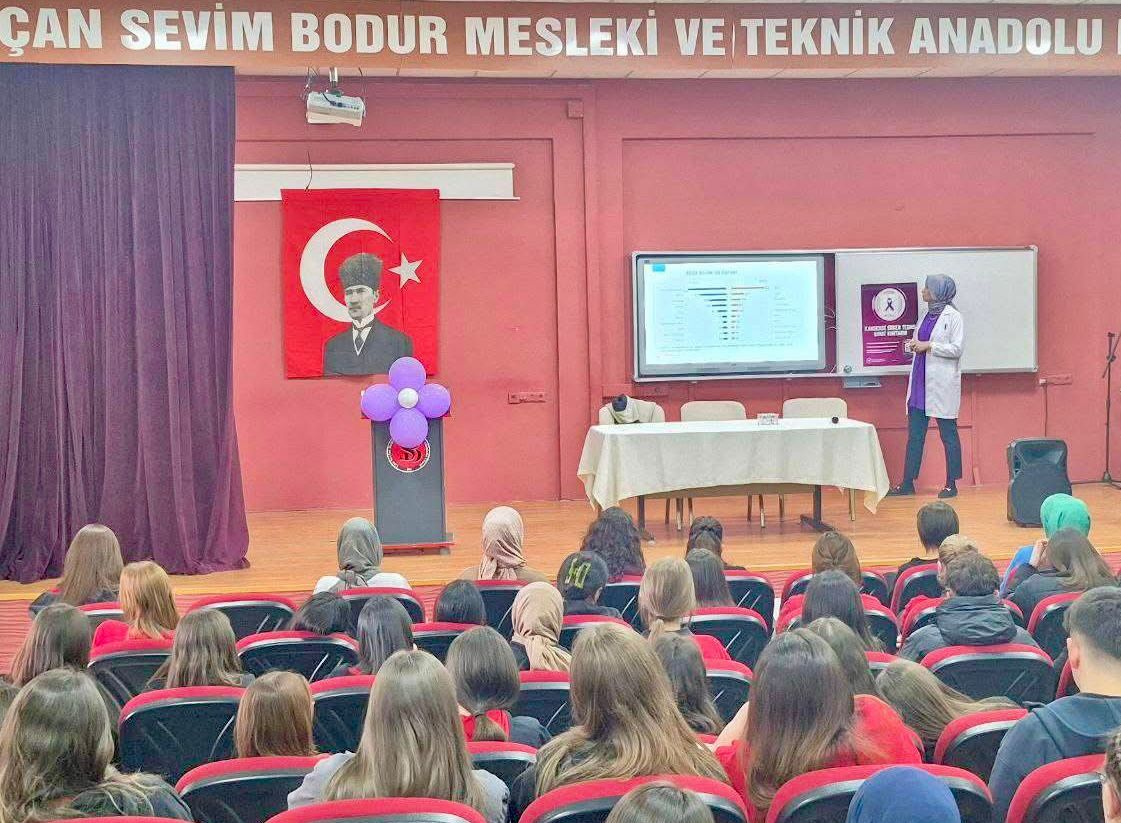 ÇAN SEVİM BODUR MTAL’DE KANSER SEMİNERİ VE ETKİNLİĞİ