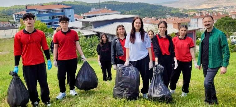 ÇAN SEVİM BODUR MTAL’DEN ÇEVRE TEMİZLİĞİ