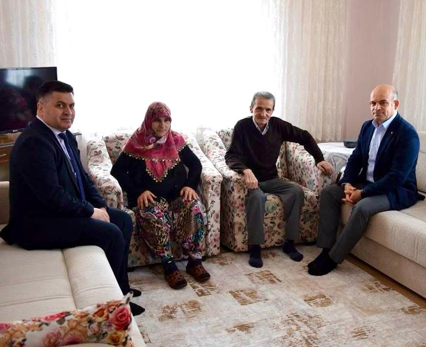 ŞEHİT AİLELERİ, ÇAN’DA BU BAYRAMDA DA UNUTULMADI