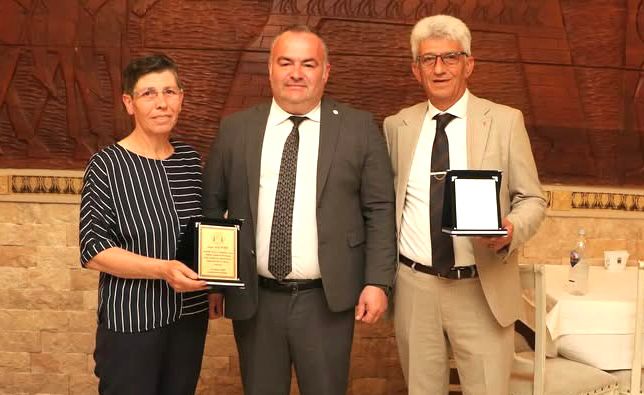 BARODAN EMEKLİYE AYRILAN ADLİYE PERSONELİNE VEDA YEMEĞİ