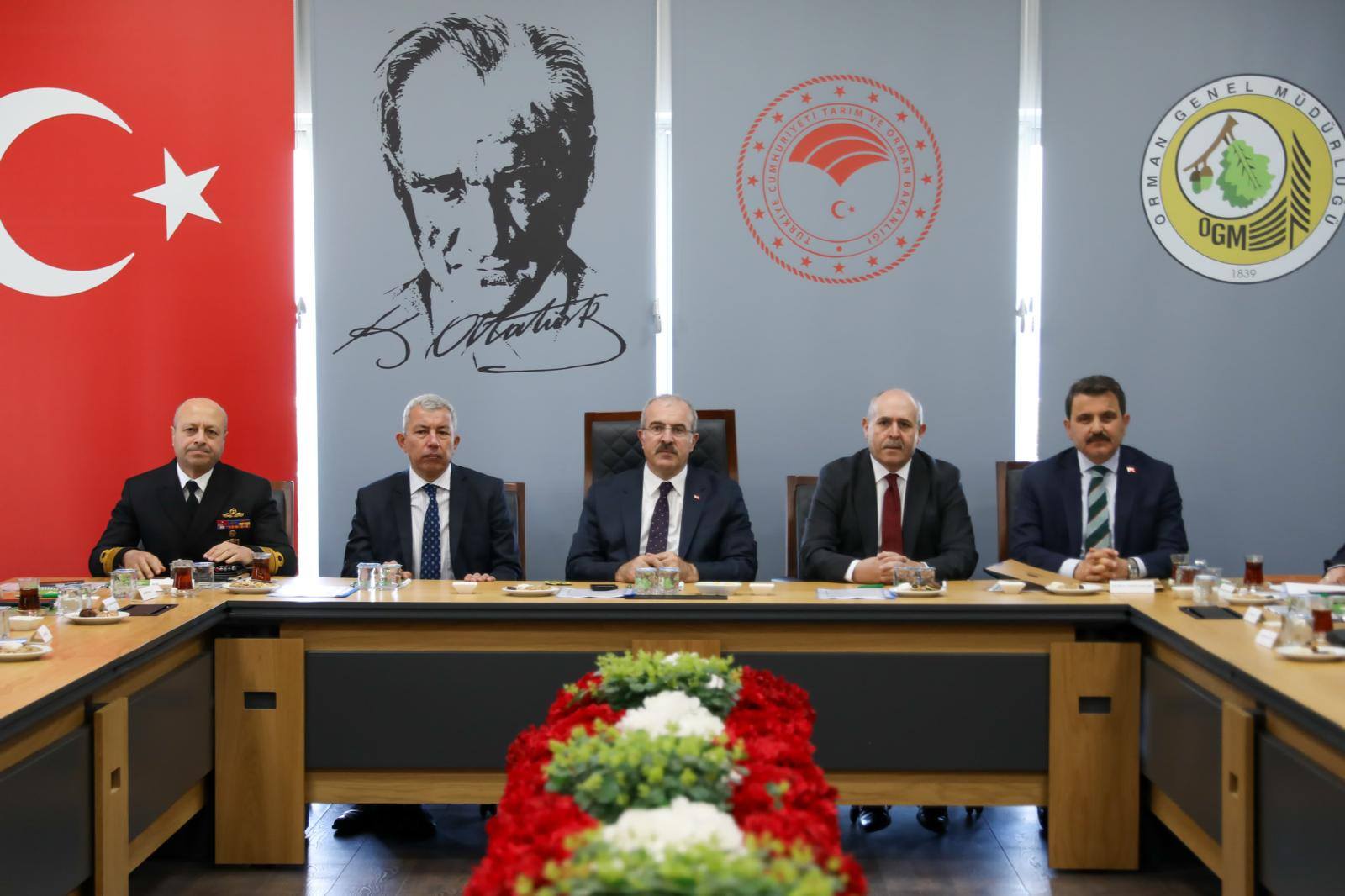 DARDANOS’TA ORMAN YANGINLARIYLA MÜCADELE TOPLANTISI