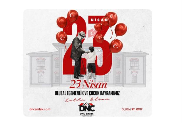 DNC EMLAK’TAN 23 NİSAN ULUSAL EGEMENLİK VE ÇOCUK BAYRAMI KUTLAMASI