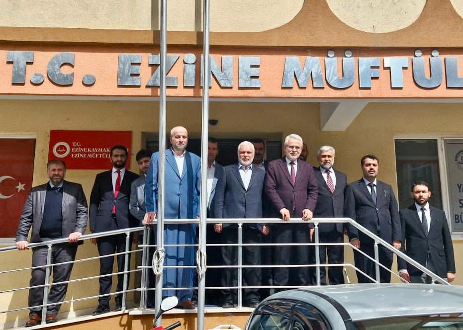 NİSAN AYI İLÇE MÜFTÜLERİ TOPLANTISI EZİNE’DE YAPILDI