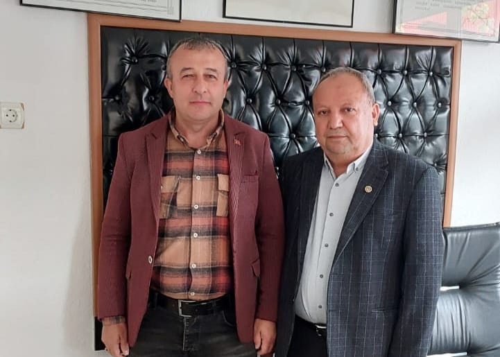 İYİ PARTİ ÇAN İLÇE BAŞKANLIĞINDAN ÇAN ZİRAAT ODASINA ZİRAİ DON ZİYARETİ