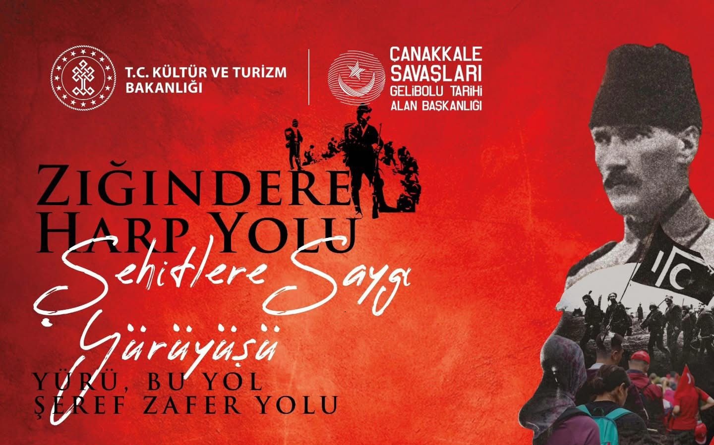 18 MAYIS’TA ZIĞINDERE HARP YOLU ŞEHİTLERE SAYGI YÜRÜYÜŞÜ YAPILACAK