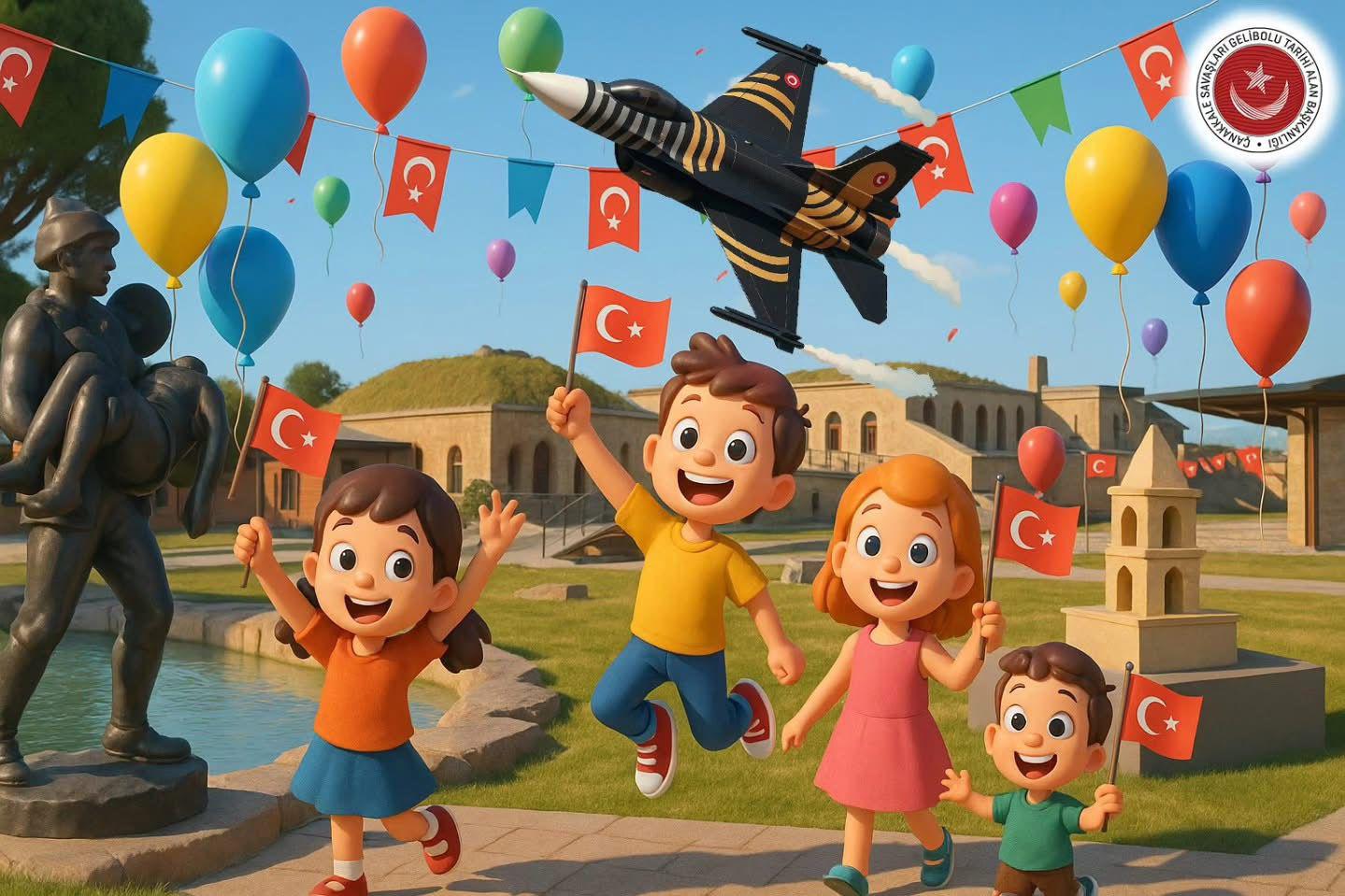 TARİHİ ALAN BAŞKANLIĞI ÇOCUKLARI UNUTMUYOR…