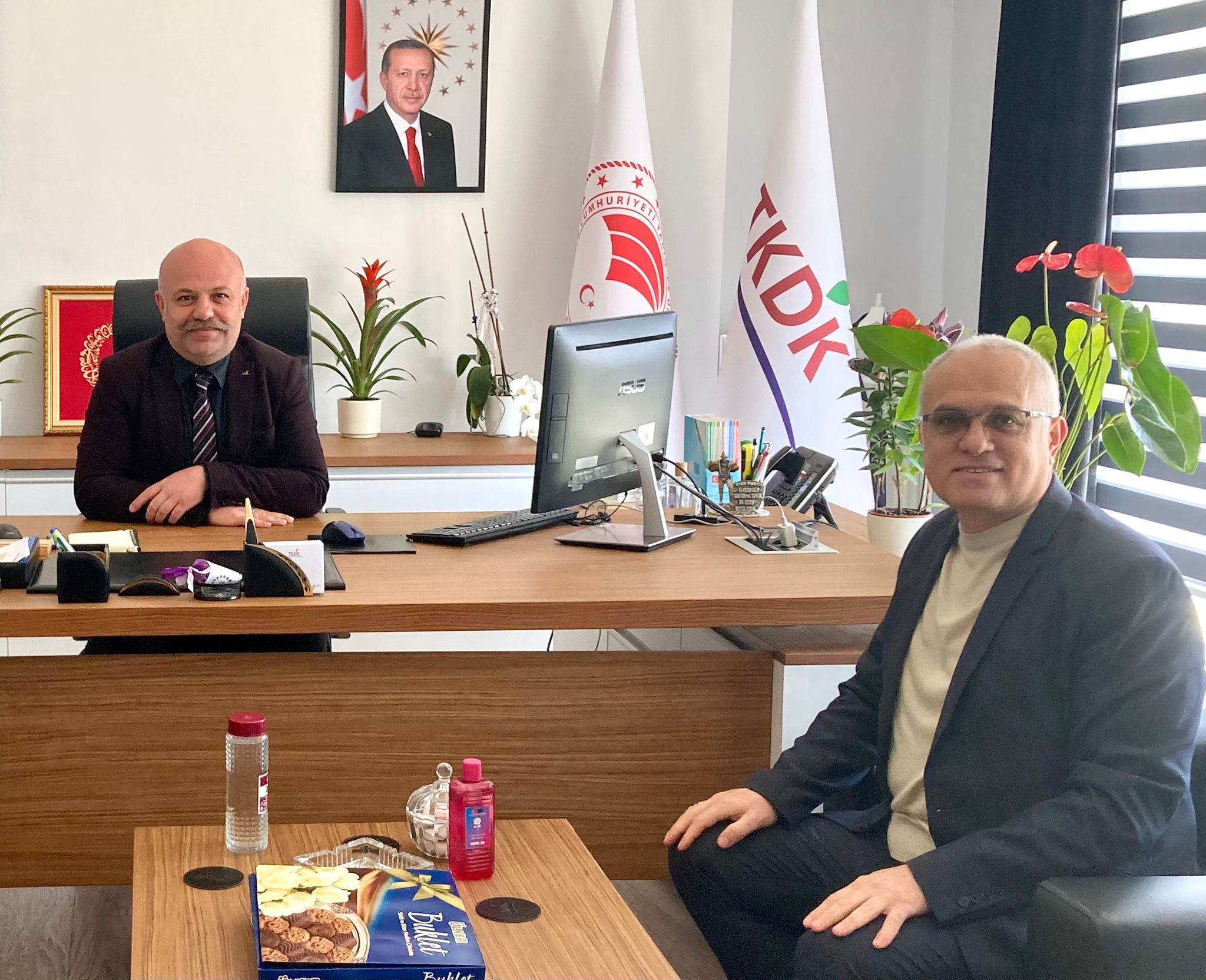 KURUCUMUZDAN TKDK ÇANAKKALE İL KOORDİNATÖRLÜĞÜNE ZİYARET