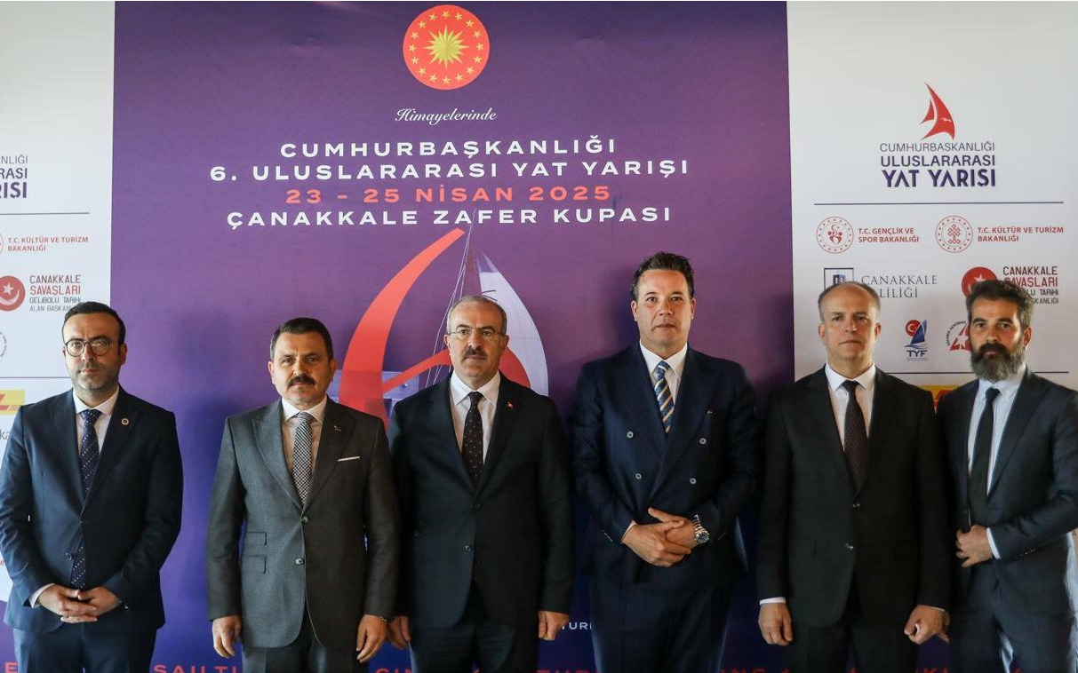 CUMHURBAŞKANLIĞI 6. ULUSLARARASI YAT YARIŞLARI ÇANAKKALE ETABI LANSMAN TOPLANTISI YAPILDI